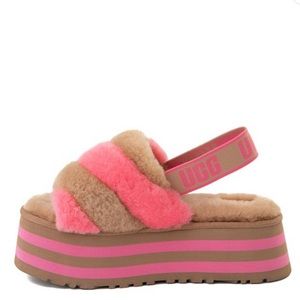 UGG Disco Slide Fuzzy Slipper